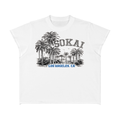 Unisex Boxy Raw Edge T-Shirt